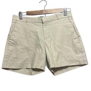 Banana Republic‎ Womens Shorts Size 0 Khaki Beige Casual Chino